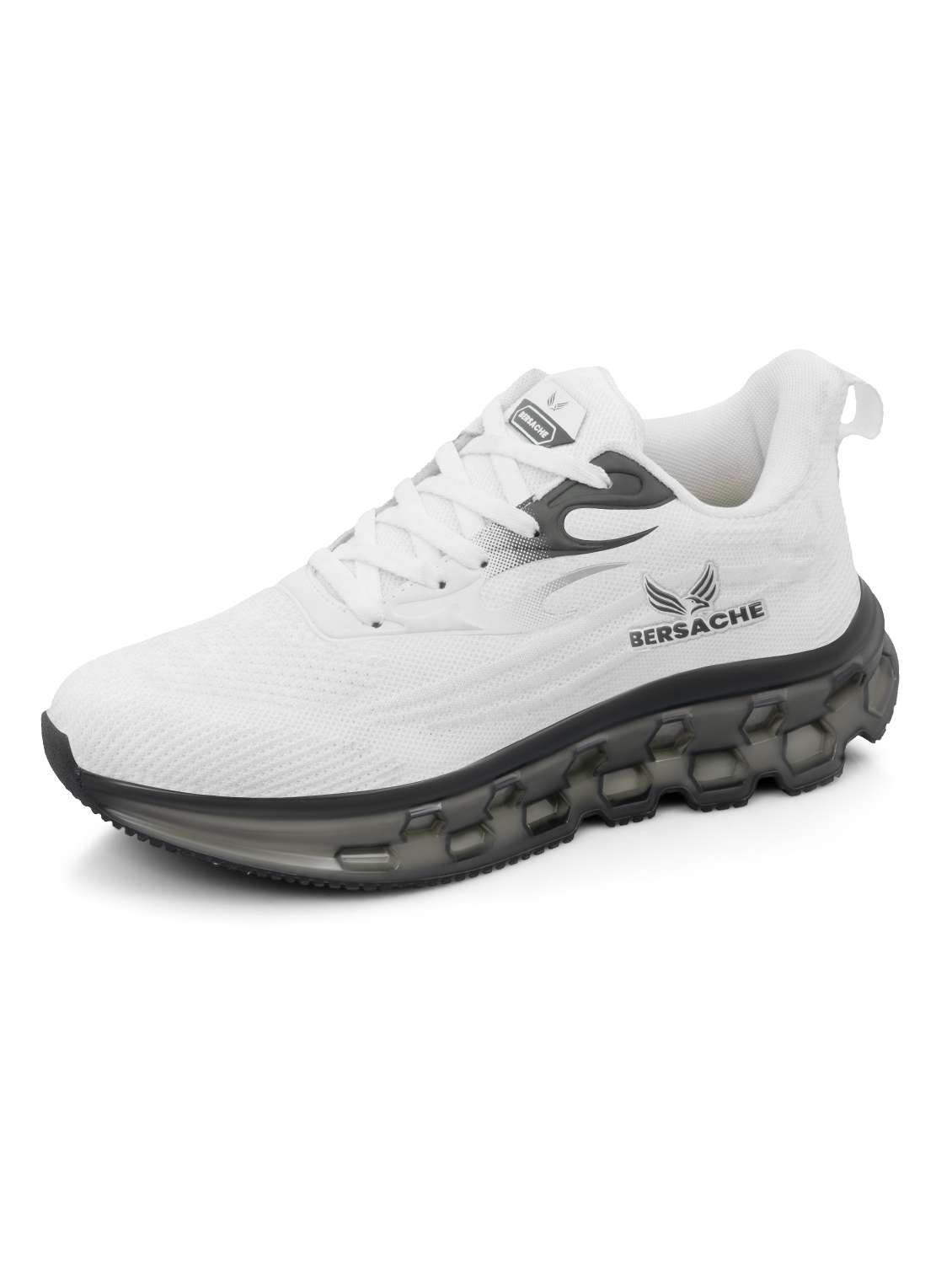 men white lace up sport shoe