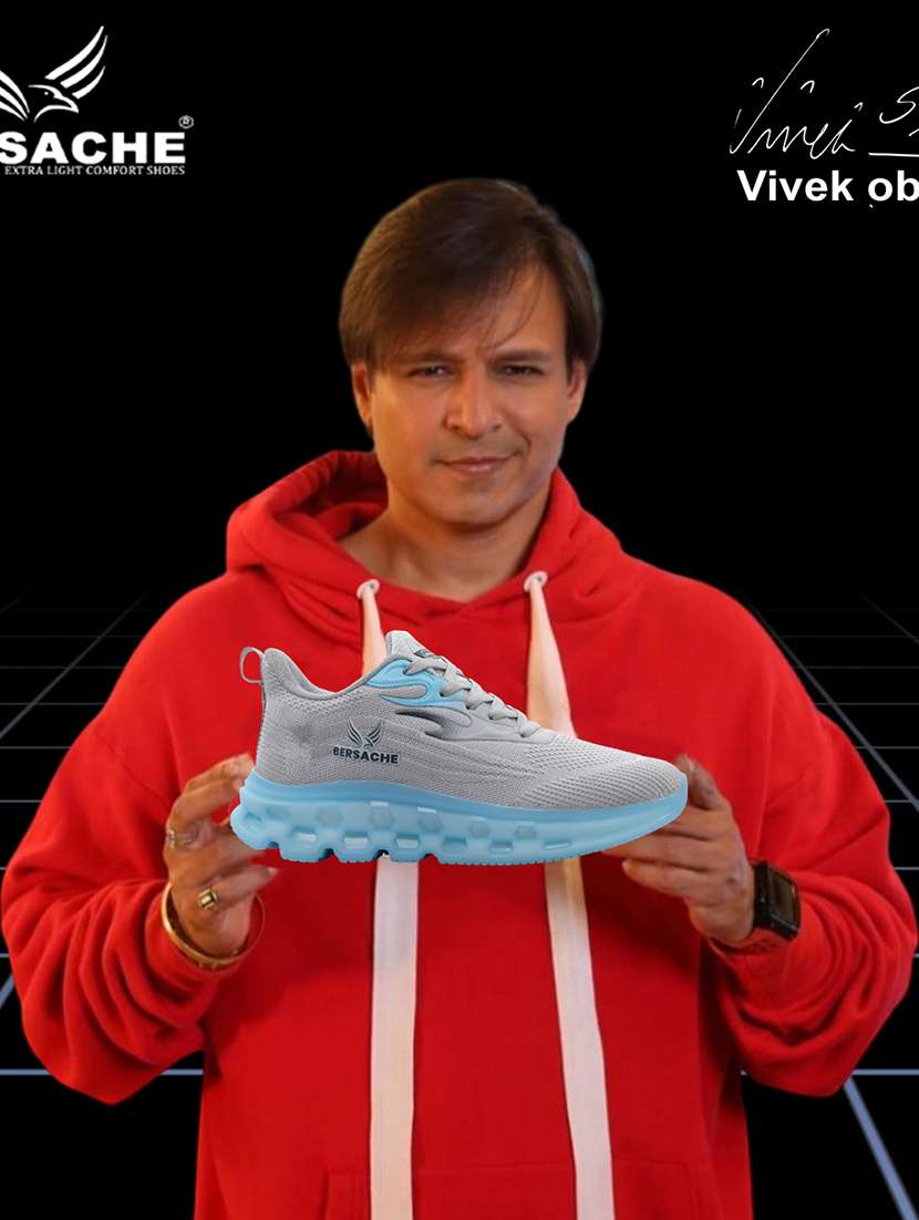men grey lace up sport shoe - 22141980 - Standard Image - 3