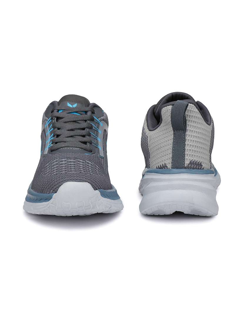 men grey lace up sport shoe - 22141989 - Standard Image - 3