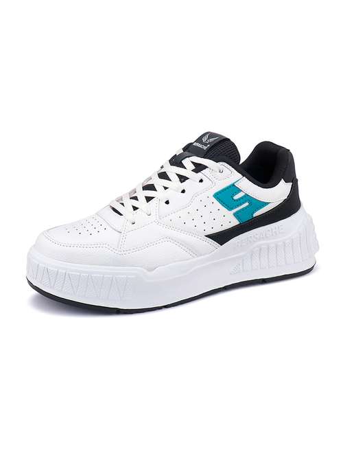 men white lace up sneaker - 22141990 - Standard Image - 0