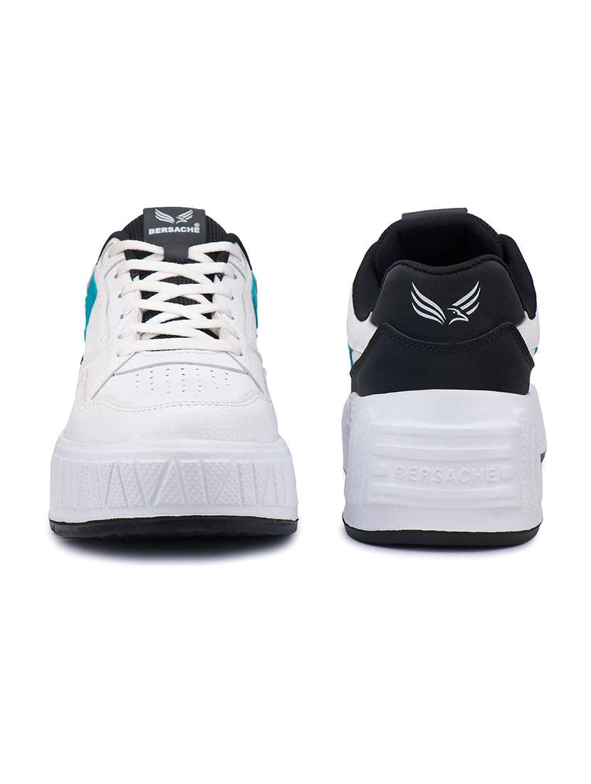 men white lace up sneaker - 22141990 - Standard Image - 3