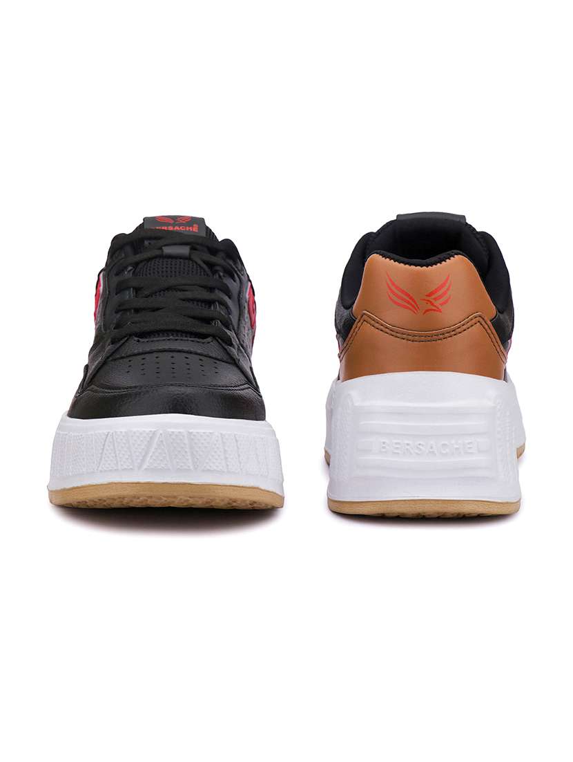 men black lace up sneaker - 22141991 - Standard Image - 3