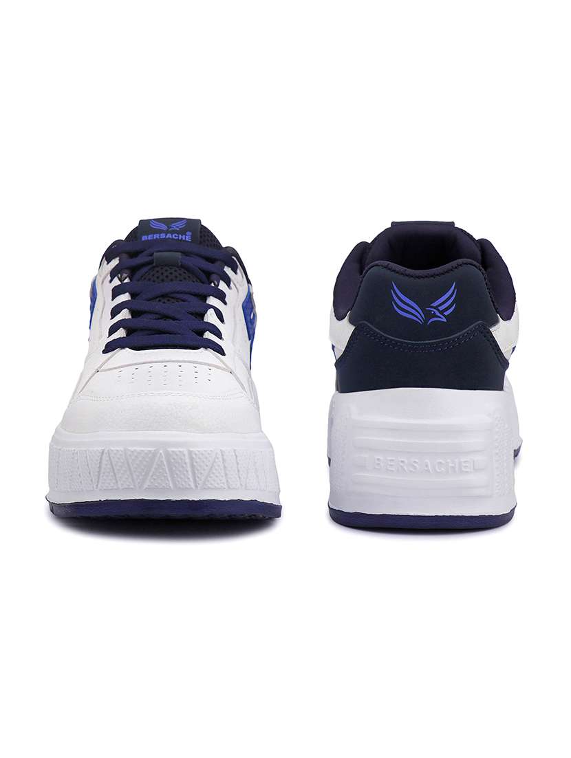 men white lace up sneaker - 22141992 - Standard Image - 3