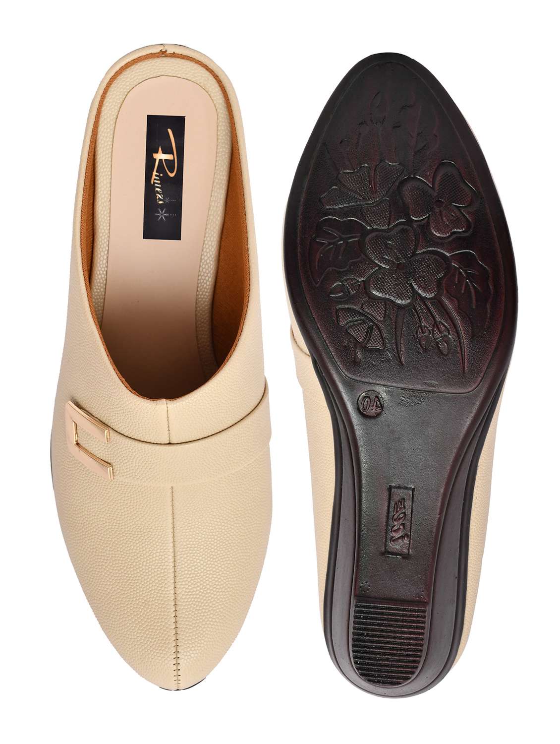 women solid slip on mules - 22141997 - Standard Image - 5