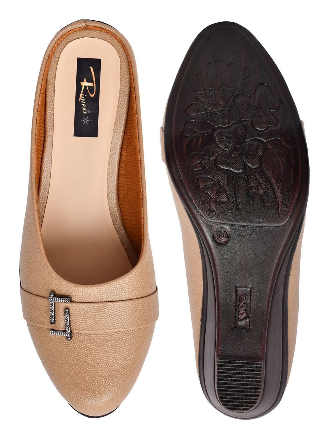 women solid slip on mules - 22141999 - Standard Image - 5