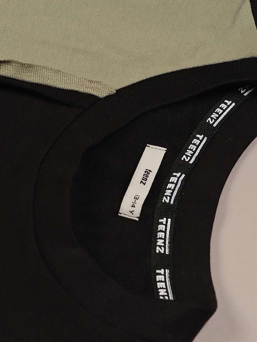 boys color blocked short sleeve t-shirt - 22142020 -  Standard Image - 3