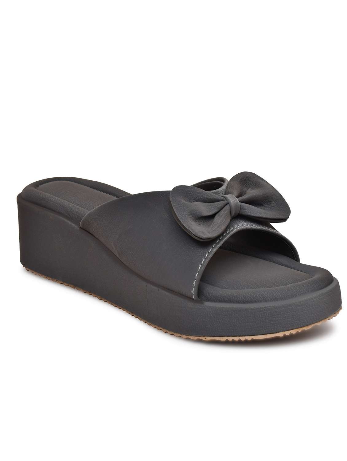 women grey slip on wedge - 22142027 - Standard Image - 3