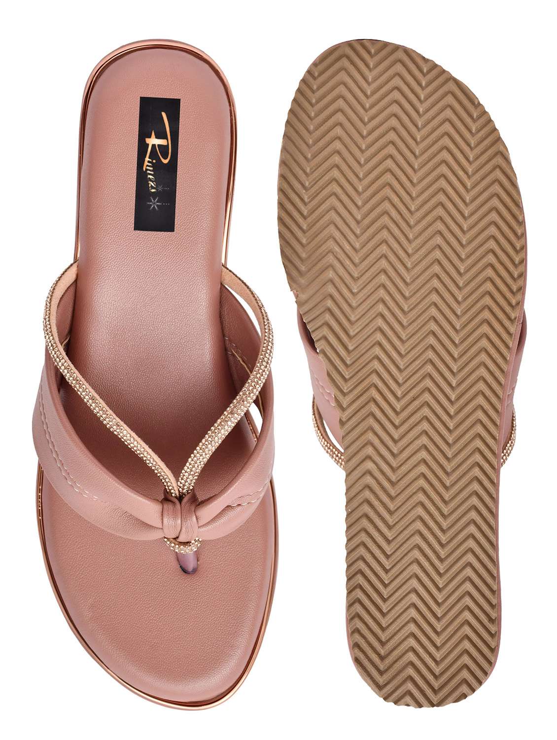 women solid slip on wedge - 22142031 - Standard Image - 5