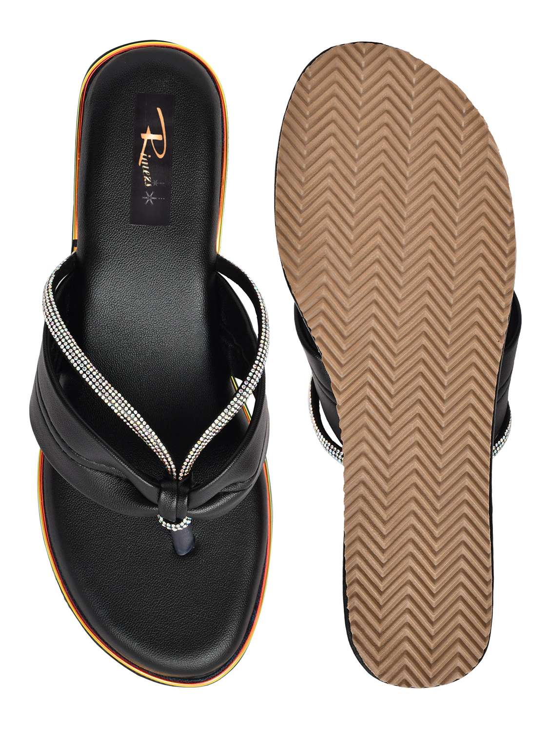women solid slip on wedge - 22142034 - Standard Image - 5