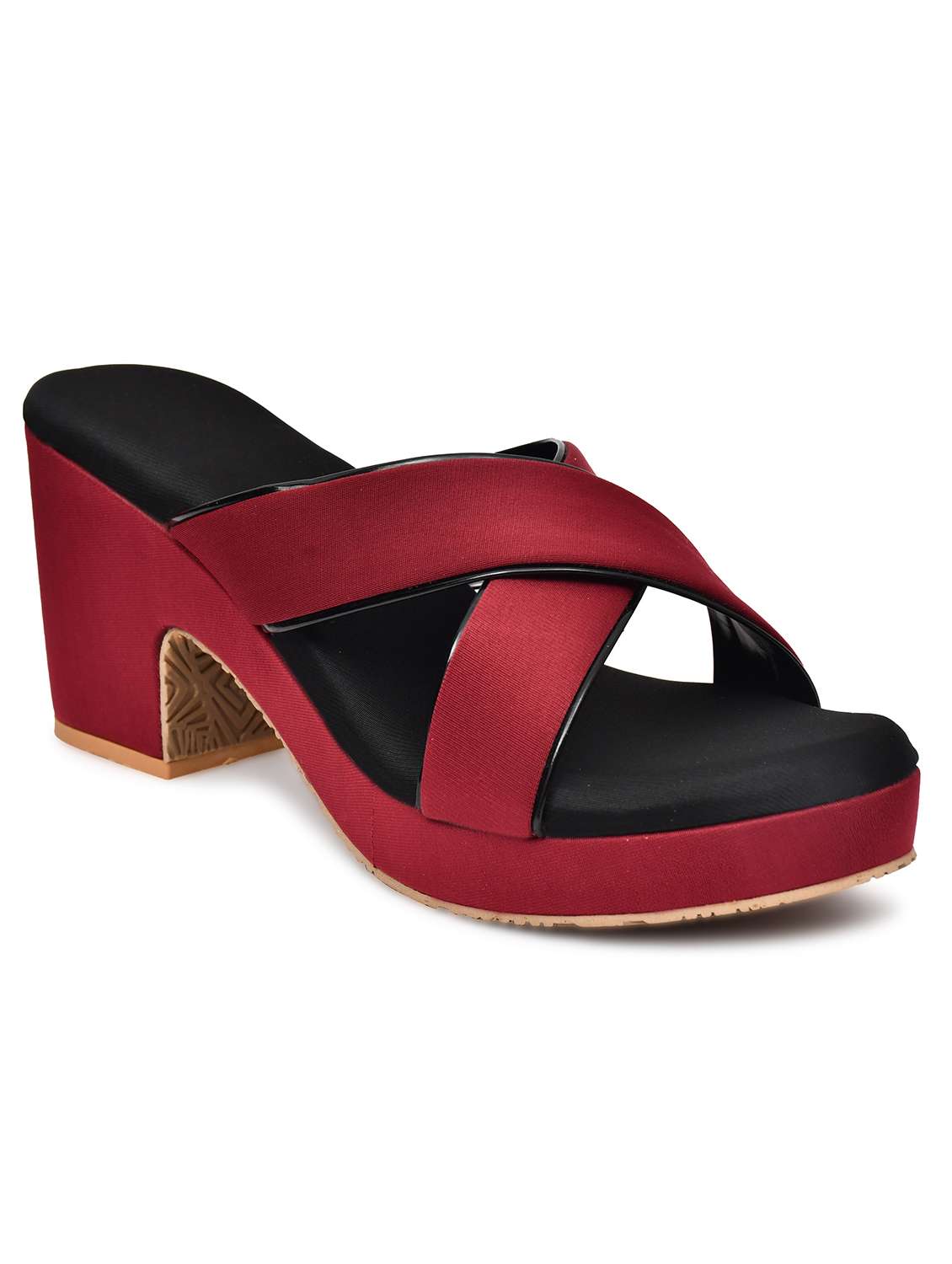 women red slip on sandal - 22142045 - Standard Image - 3