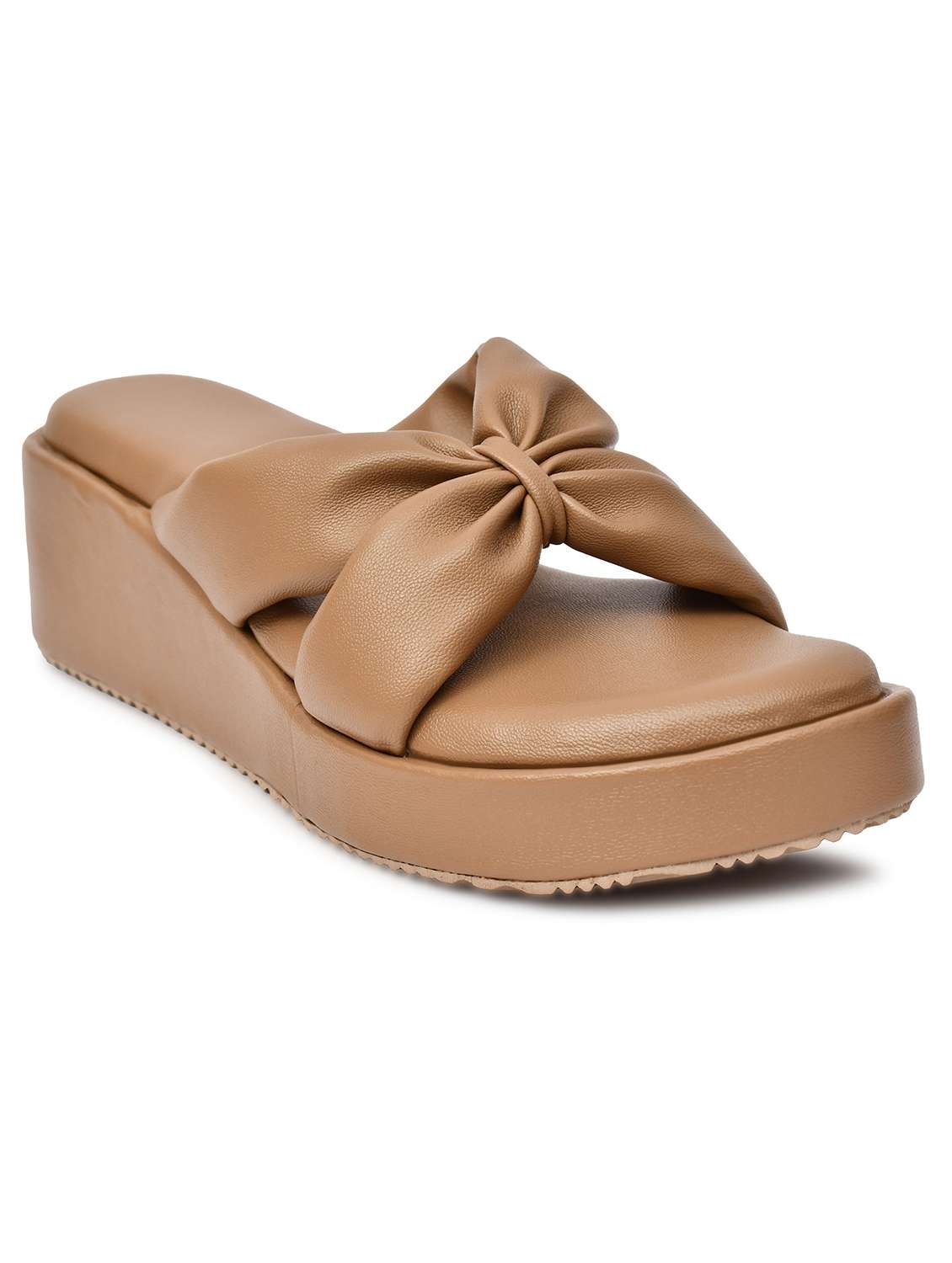 women solid slip on wedge - 22142046 - Standard Image - 3