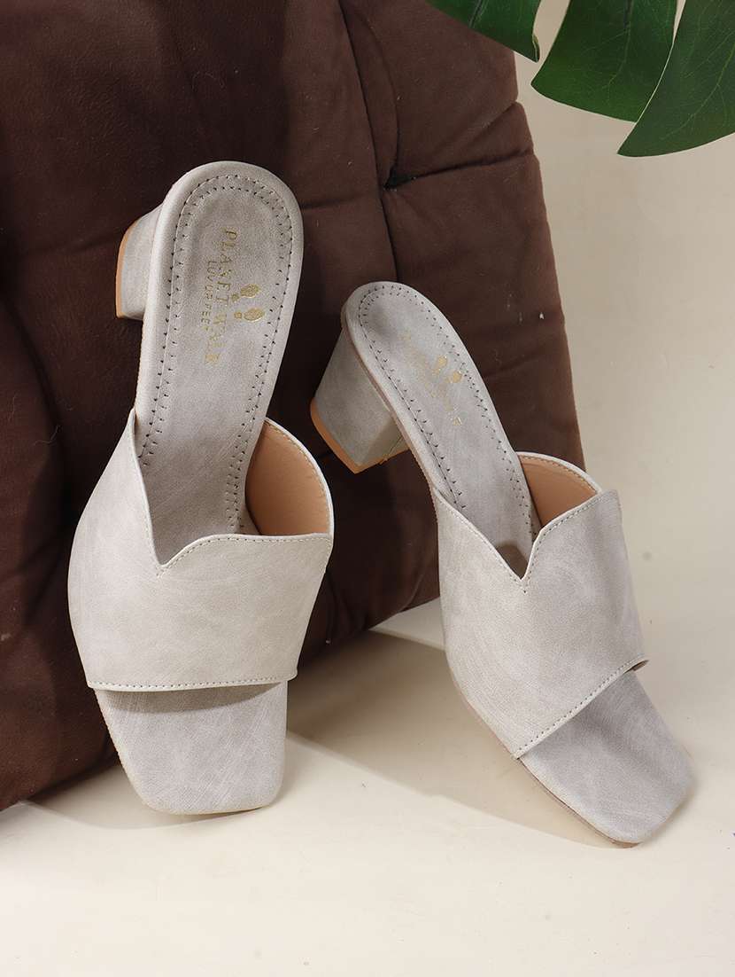 women slip on block heel sandal - 22142050 -  Zoom Image - 0