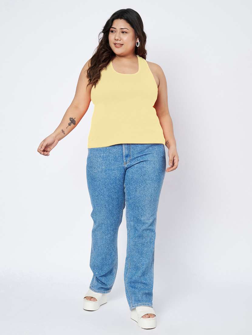 women plus size solid sleeveless camisole - 22142349 - Standard Image - 5