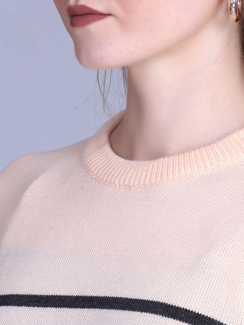 women striped long sleeve top - 22142368 -  Standard Image - 5