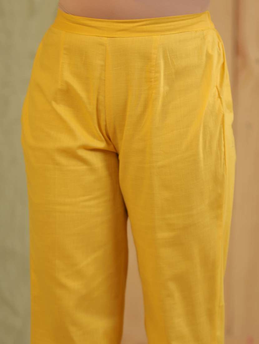 women floral printed short sleeve kurta pant set - 22142382 -  Standard Image - 5