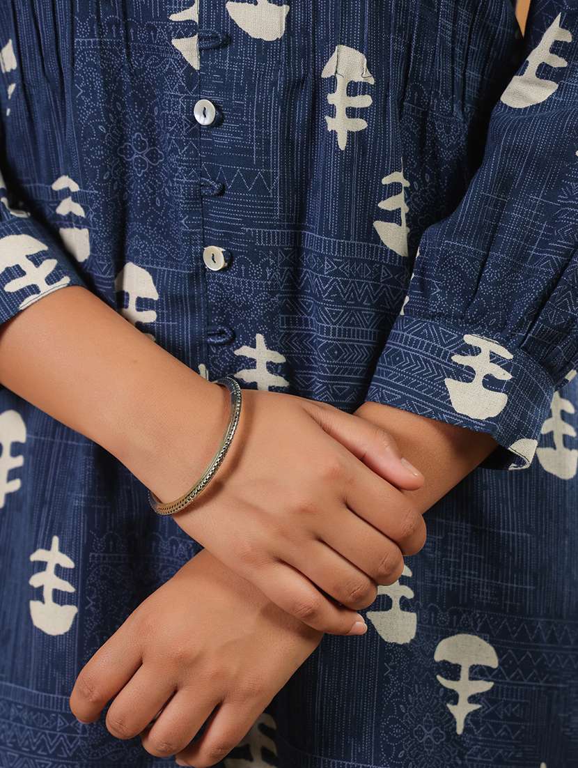 women printed three quarter sleeve ethnic co-ord set - 22142386 - Standard Image - 5