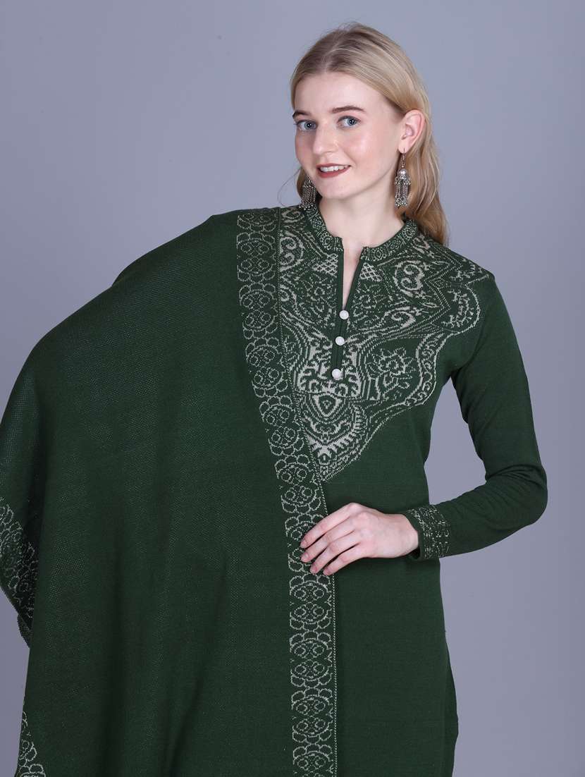 women self design long sleeve kurta pant with dupatta set - 22142412 - Standard Image - 5