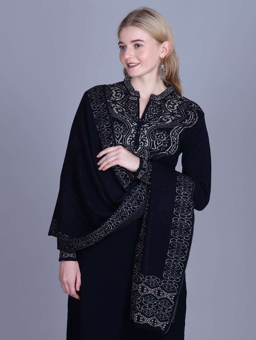 women self design long sleeve kurta pant with dupatta set - 22142413 - Standard Image - 5