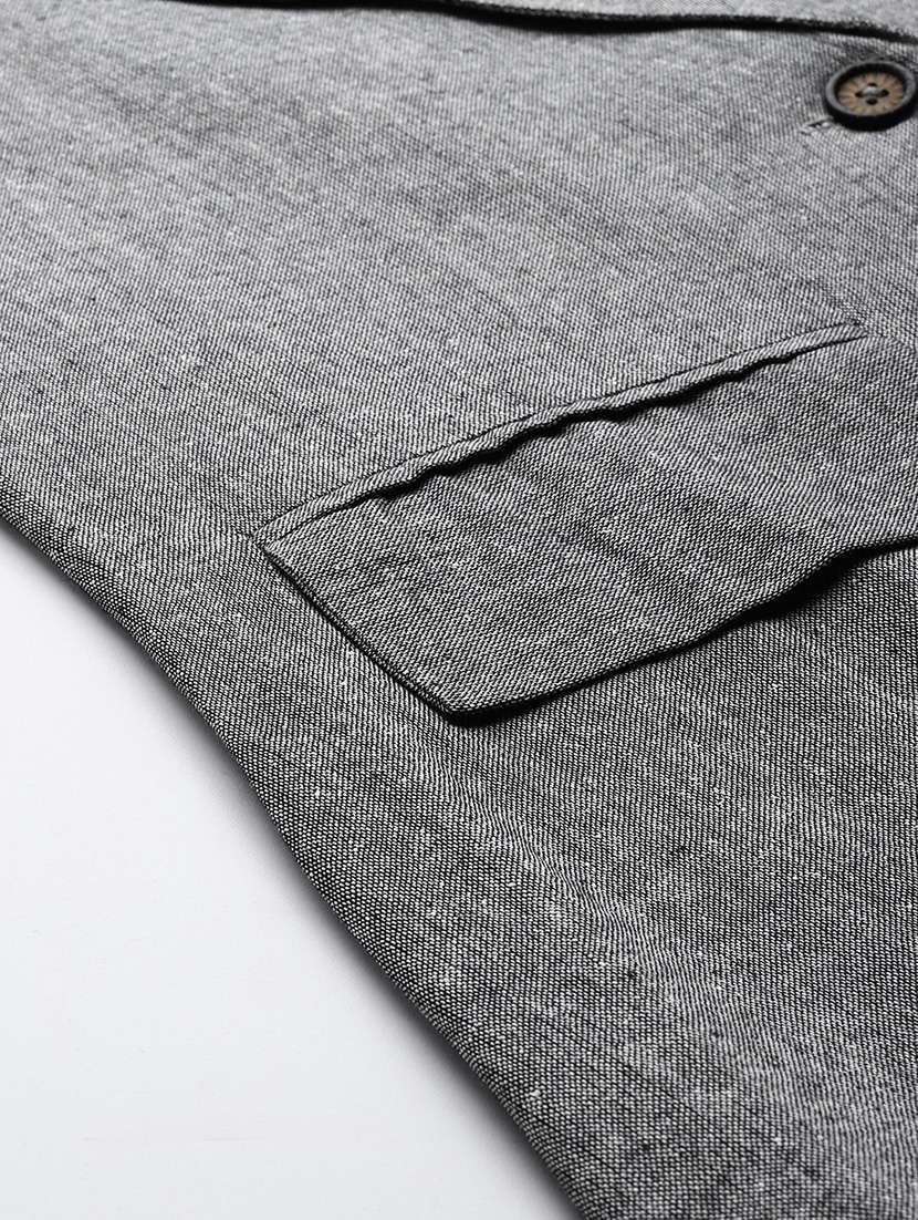 women solid long sleeve single breasted blazer - 22142694 -  Standard Image - 5