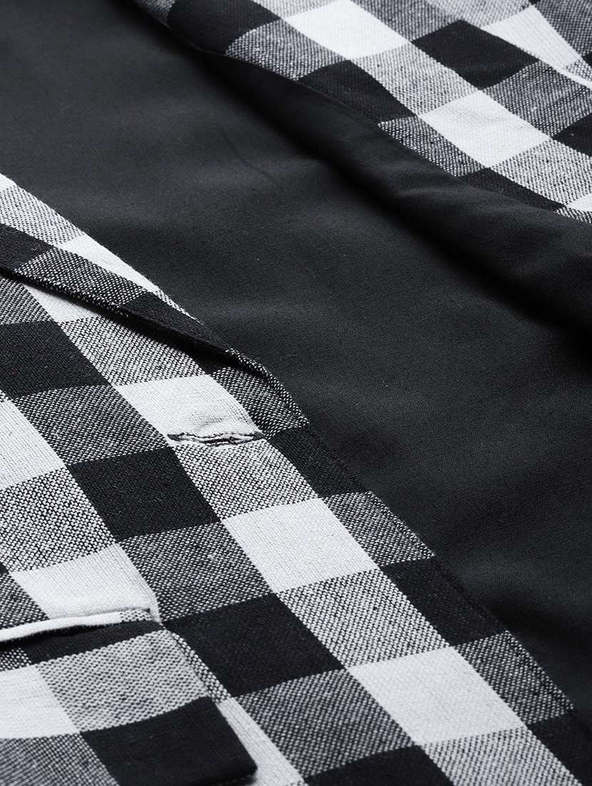 women checkered long sleeve single breasted blazer - 22142695 -  Standard Image - 5