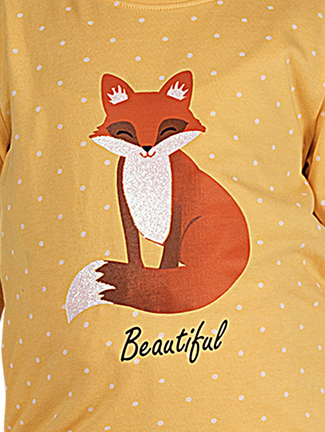 girls printed long sleeve nightwear pyjama set - 22142737 -  Standard Image - 3