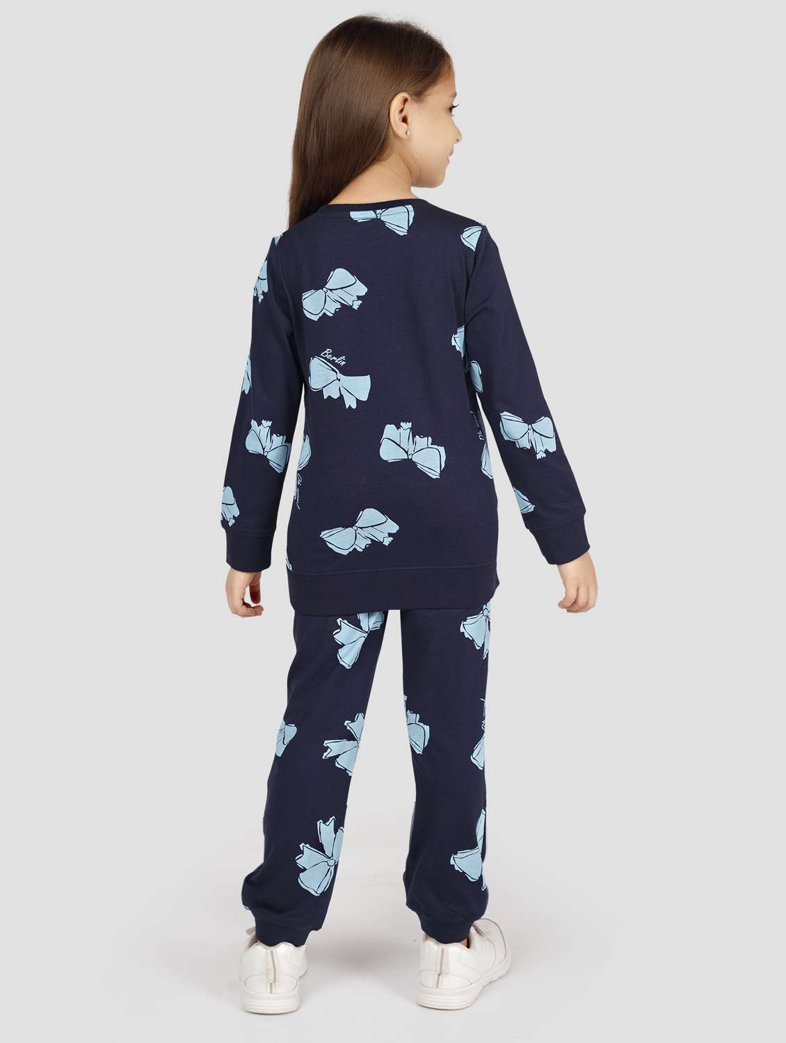 girls printed long sleeve pyjama set nightwear - 22142739 -  Standard Image - 3