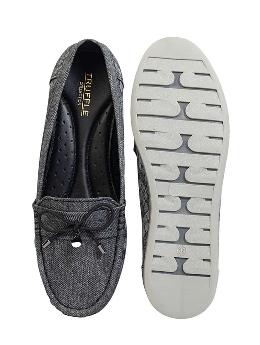 women black slip on loafer - 22142748 - Standard Image - 5