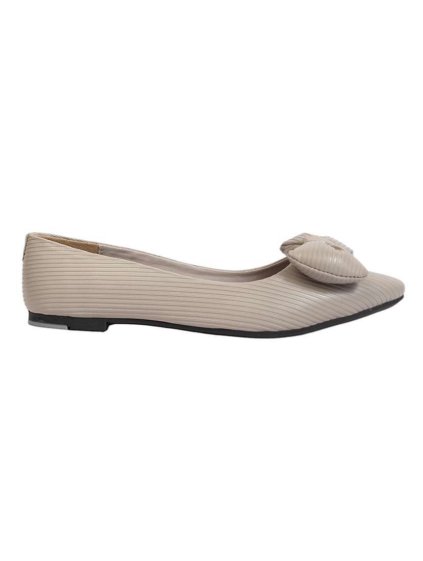women grey slip on ballerina - 22142756 - Standard Image - 3