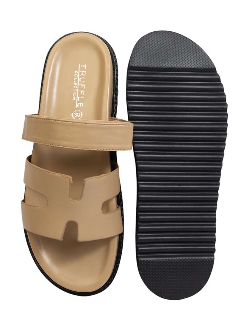 women solid slip on sandal - 22142762 - Standard Image - 5