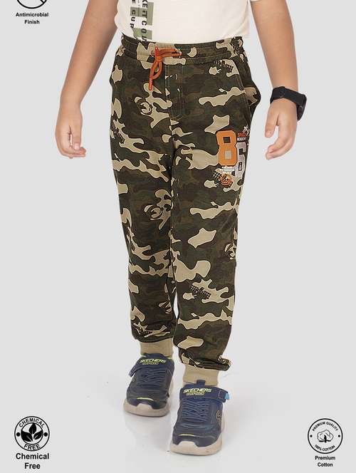 boys printed mid rise jogger - 22142777 -  Standard Image - 0