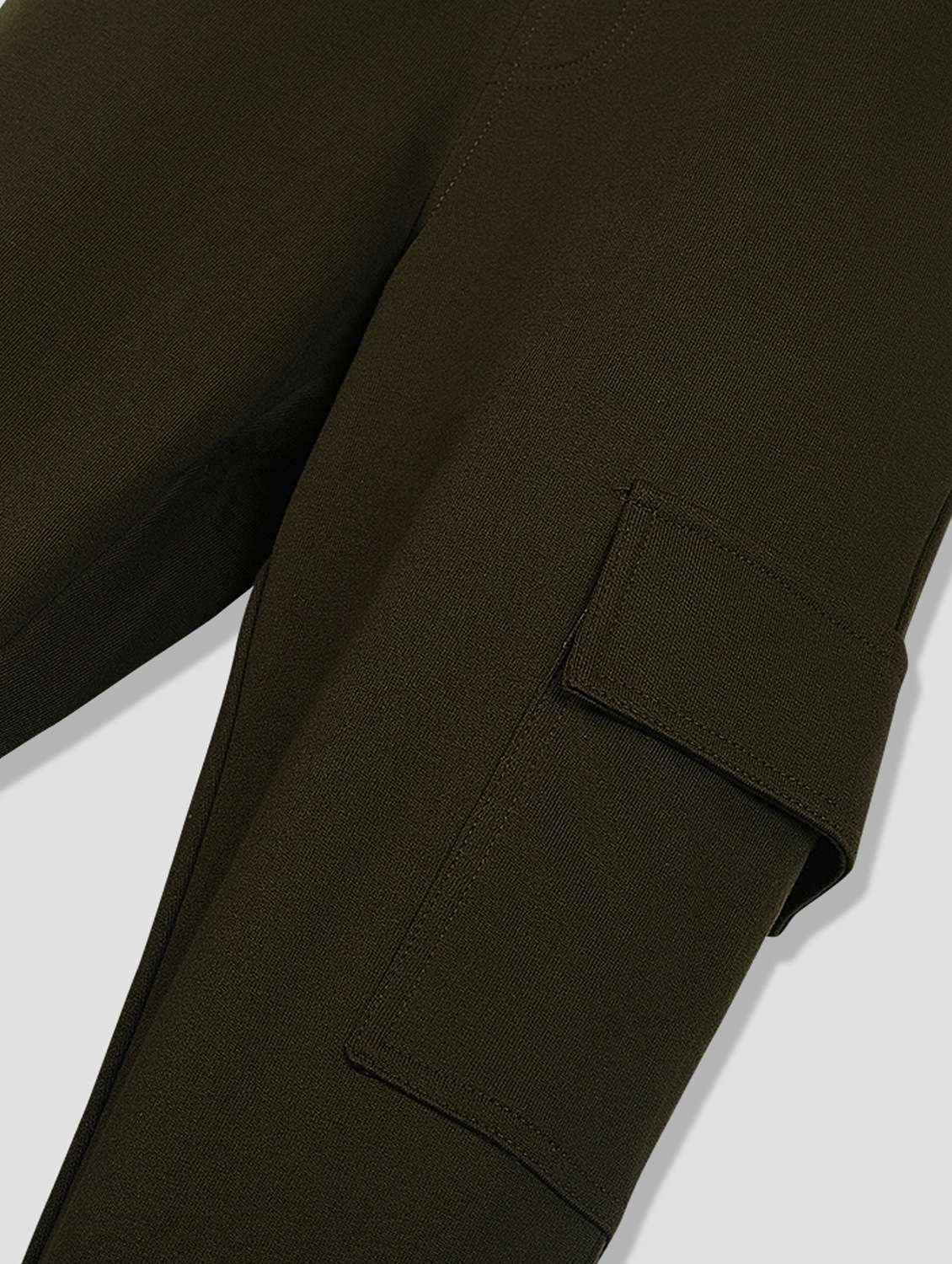 boys solid mid rise jogger - 22142782 -  Standard Image - 3