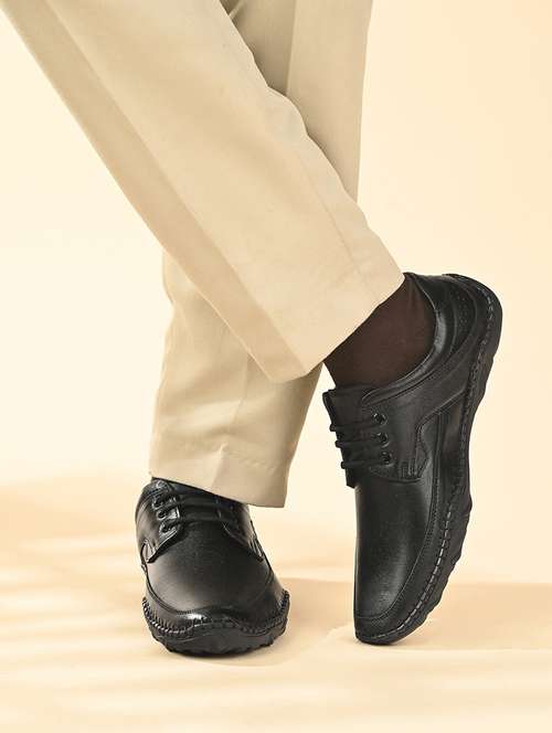 men black lace-up derby - 22142901 -  Standard Image - 0