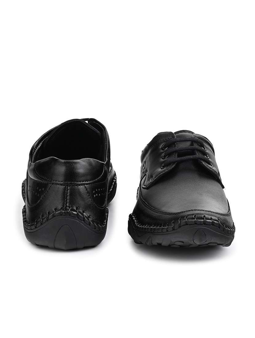 men black lace-up derby - 22142901 -  Standard Image - 5