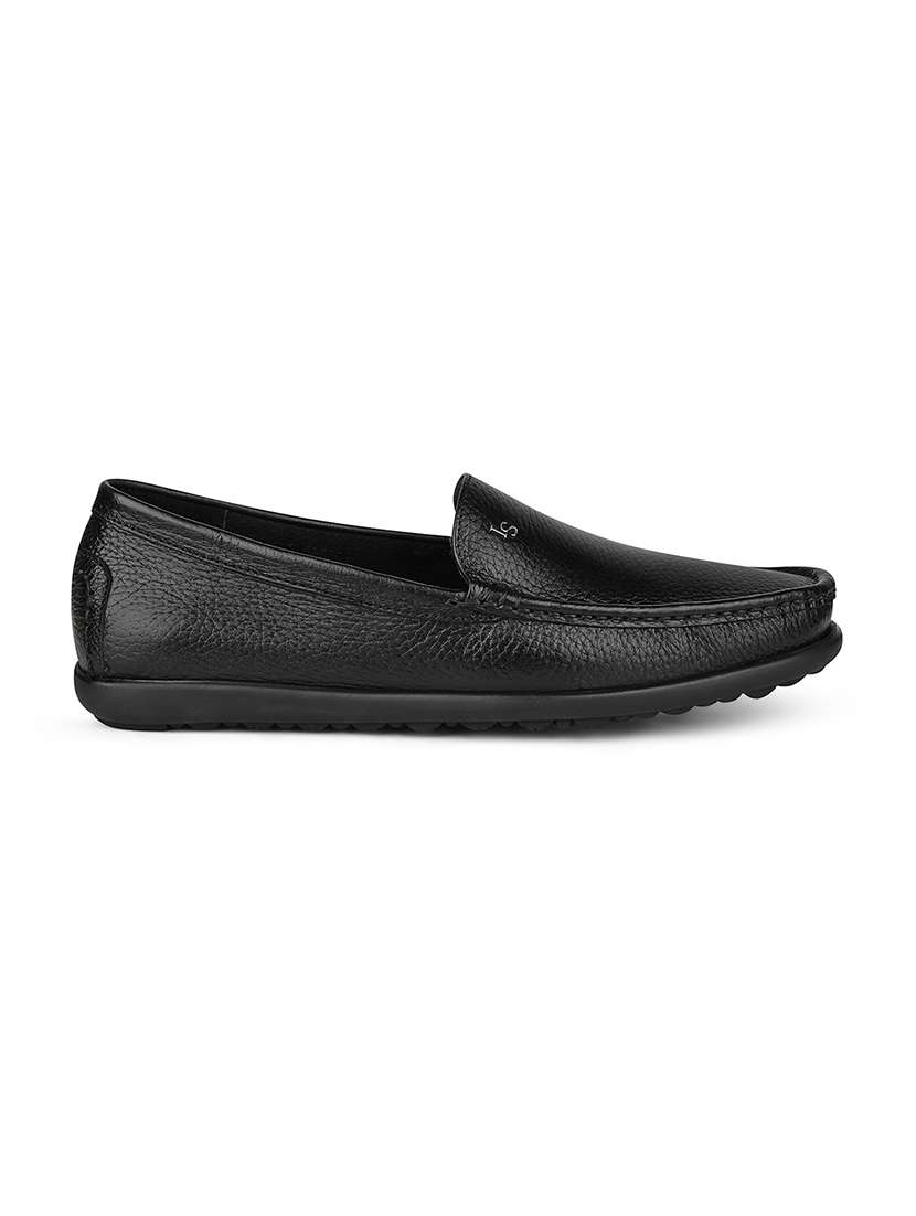 men black slip on loafer - 22142909 -  Standard Image - 3