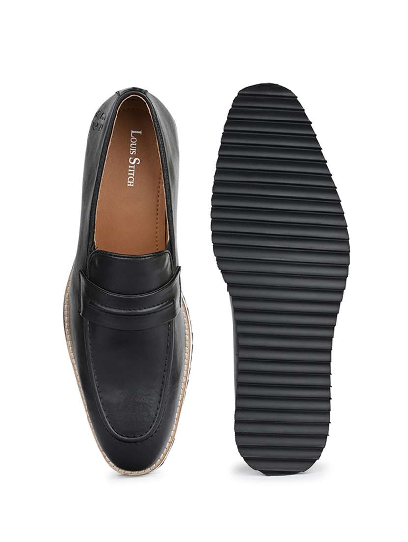 men black slip on loafer - 22142911 -  Standard Image - 5