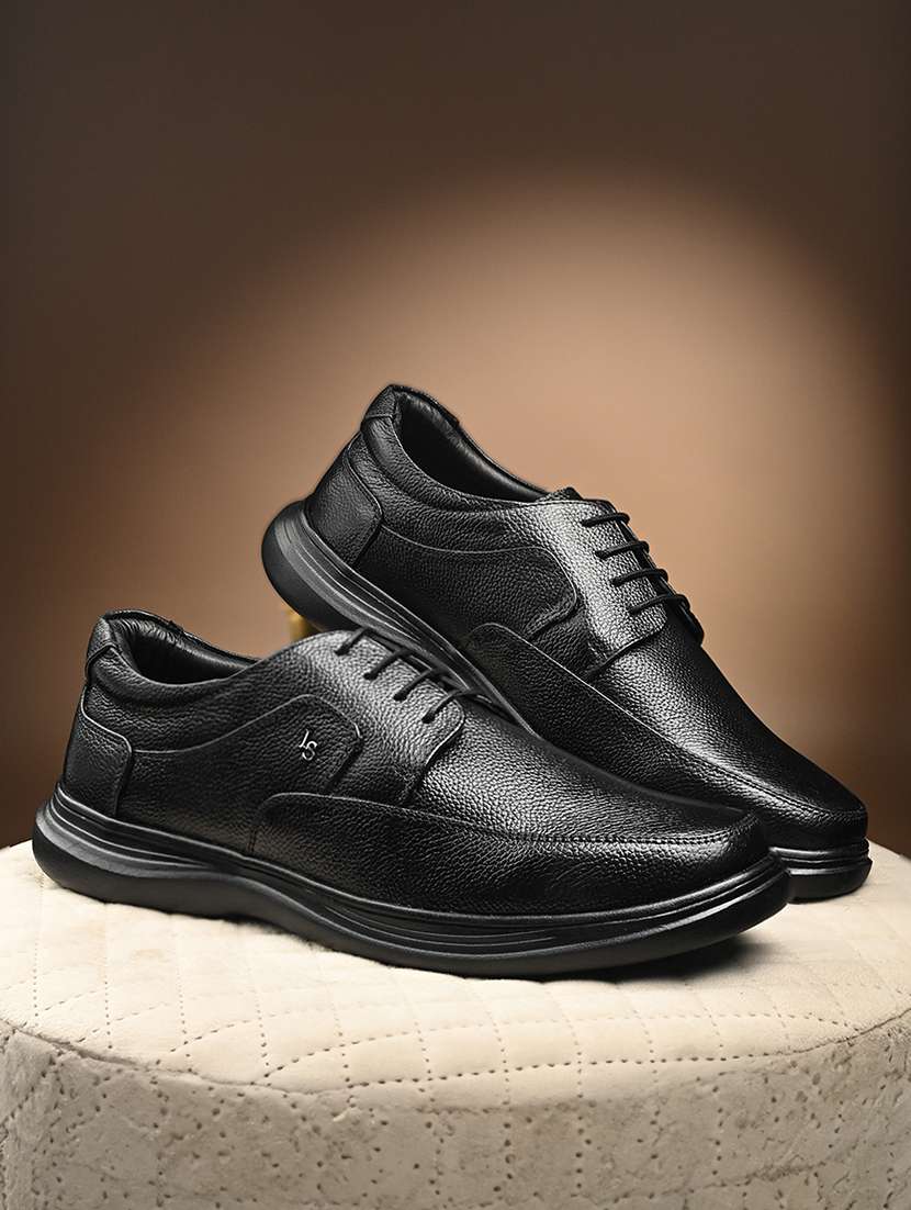 men black lace-up derby - 22142912 -  Zoom Image - 0