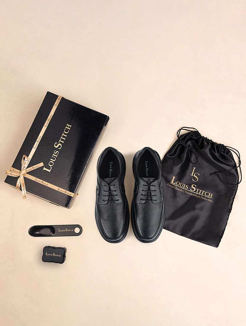 men black lace-up derby - 22142912 -  Standard Image - 3