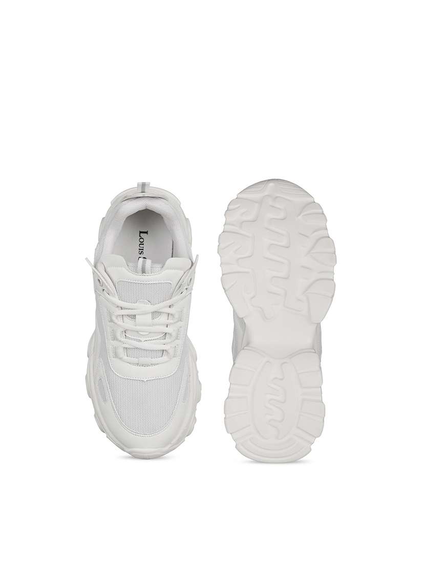 women white lace-up sneaker - 22142925 -  Standard Image - 5