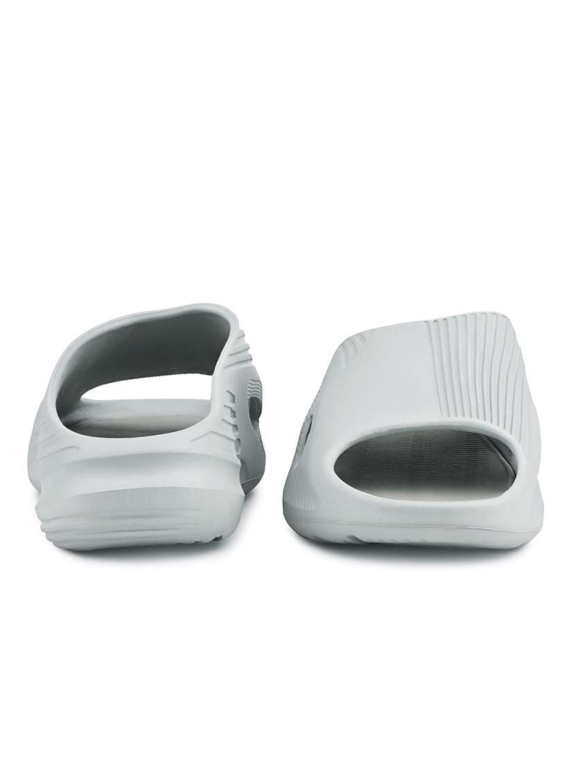 men solid slip on slider - 22142933 -  Standard Image - 3