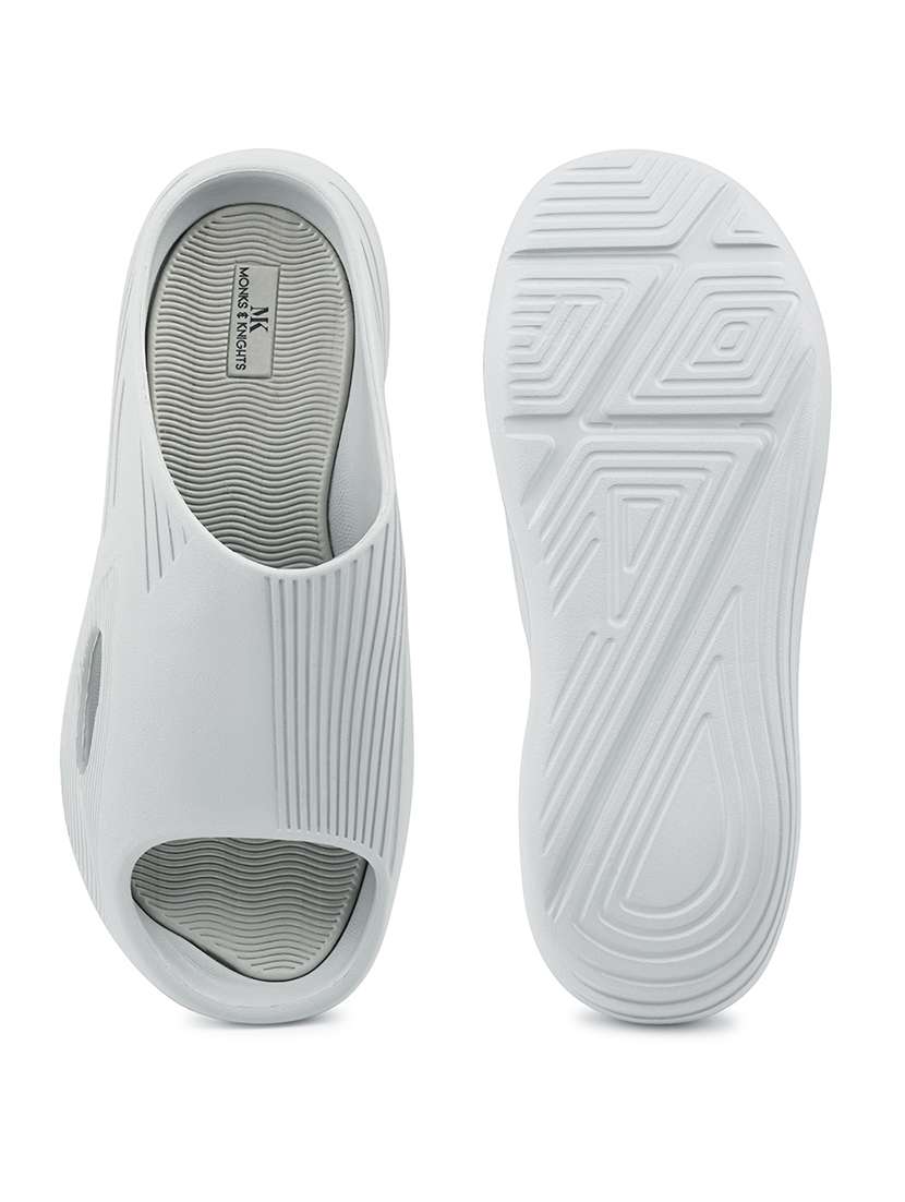 men solid slip on slider - 22142933 -  Standard Image - 5