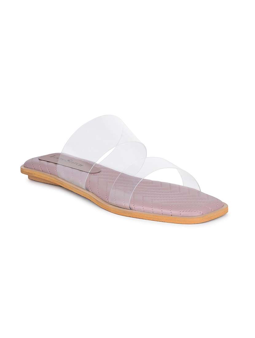 men lavender slip on sandal - 22142961 -  Standard Image - 3