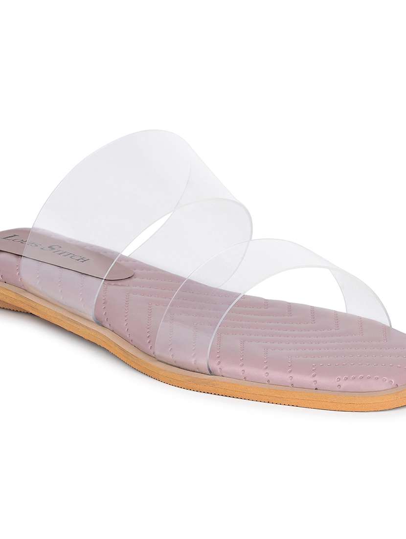 men lavender slip on sandal - 22142961 -  Standard Image - 5