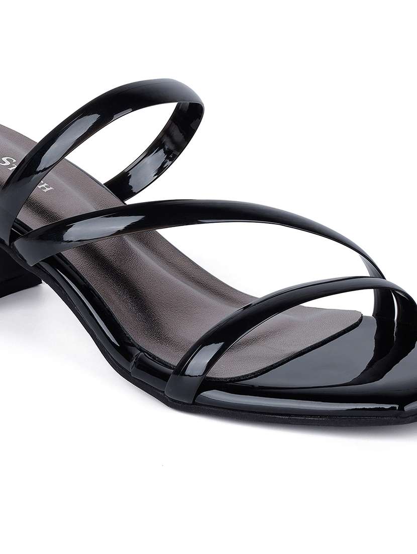 women solid slip on sandal - 22142964 -  Standard Image - 5