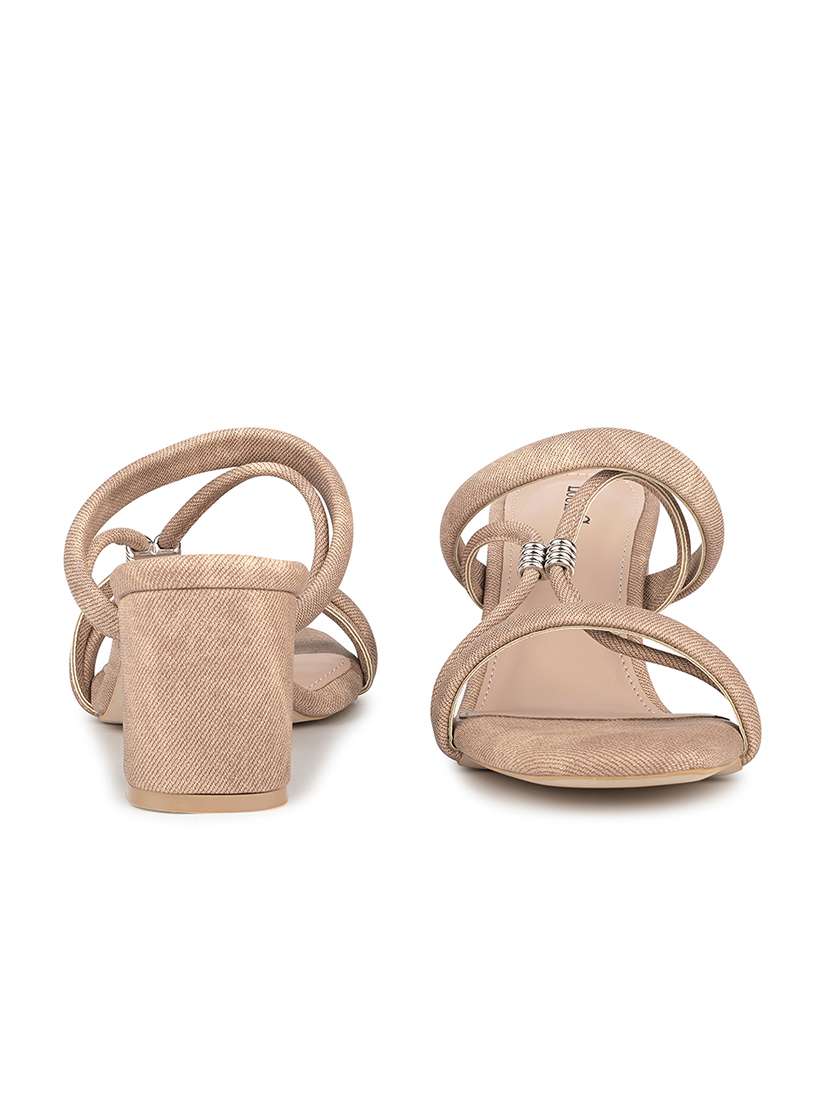 women beige slip on sandal - 22142965 -  Standard Image - 3