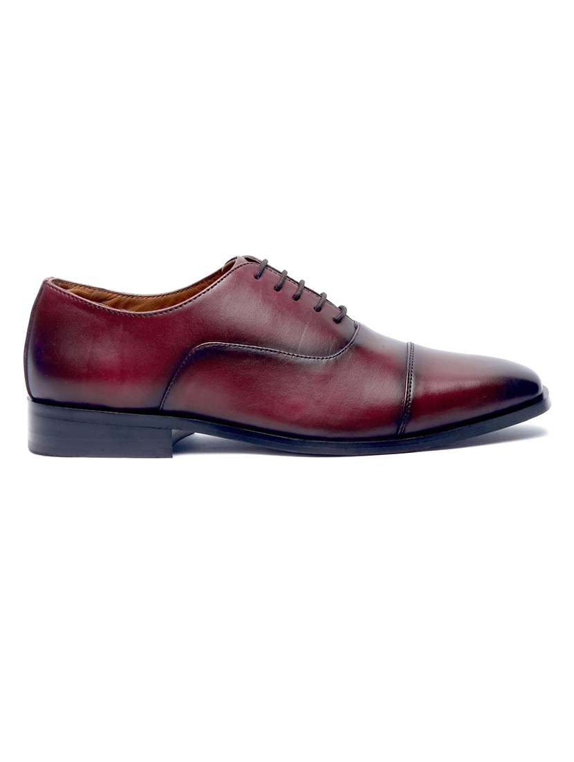 men solid lace up oxford - 22143030 -  Standard Image - 3