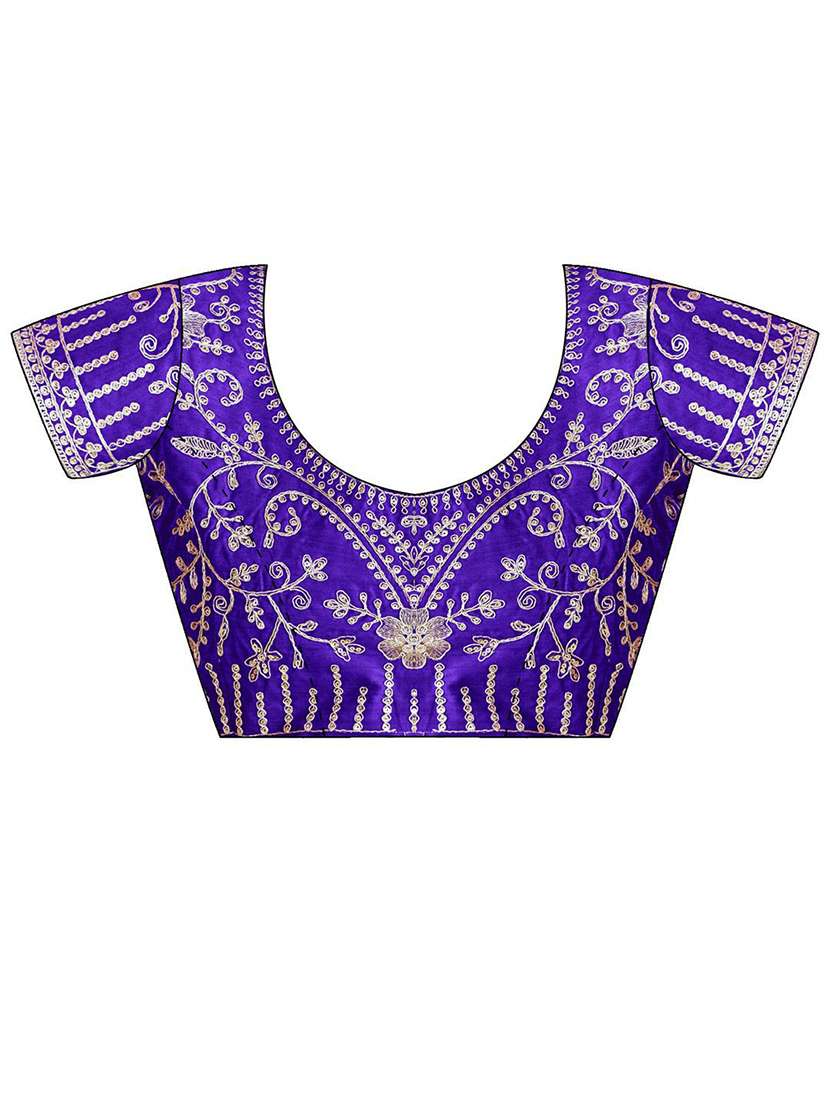 women bandhani printed saree with blouse - 22143161 -  Standard Image - 5