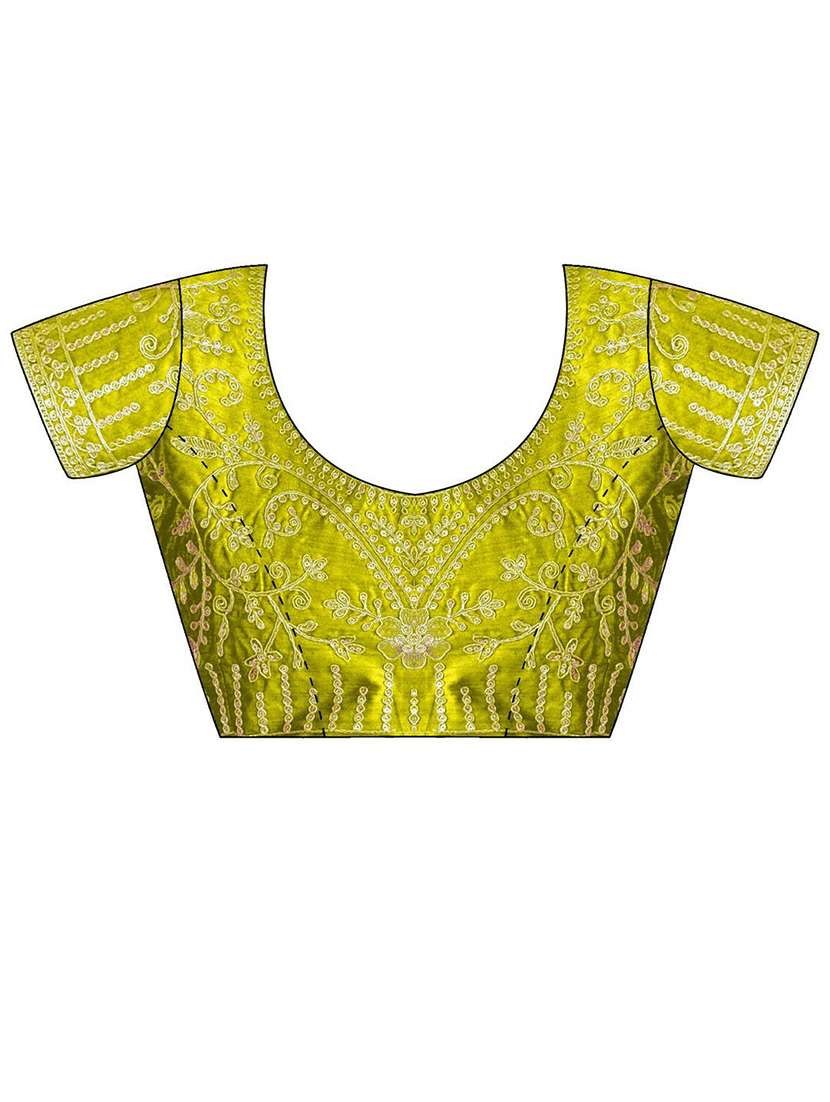 women bandhani printed saree with blouse - 22143163 -  Standard Image - 5