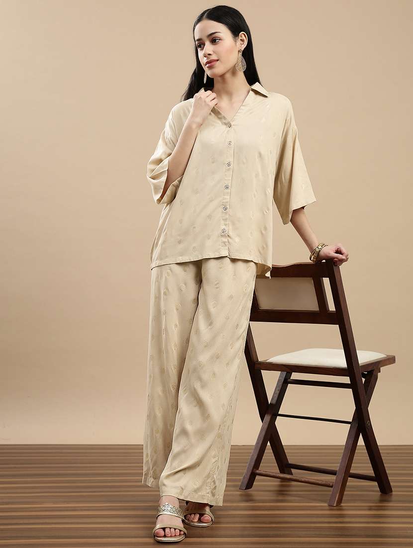 women printed mid rise palazzo - 22143271 -  Standard Image - 3