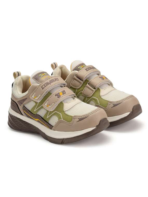 boys beige synthetic sneaker - 22143578 -  Zoom Image - 0