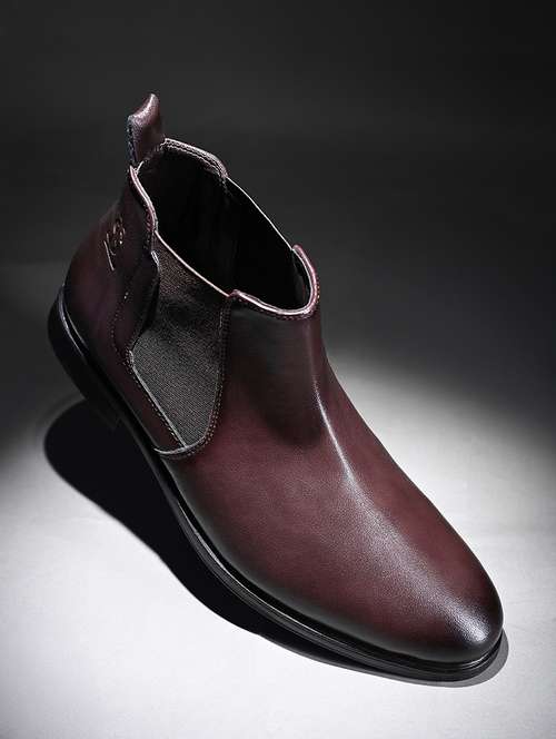 men brown slip on boot - 22143586 - Standard Image - 0